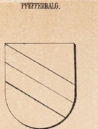 Pfefferbalg Coat of Arms / Family Crest 0