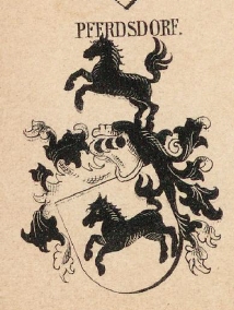 Pferdsdorf Coat of Arms / Family Crest 0