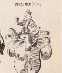 Pfundmer Coat of Arms / Family Crest 0