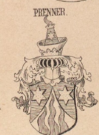 Prenner Coat of Arms / Family Crest 1