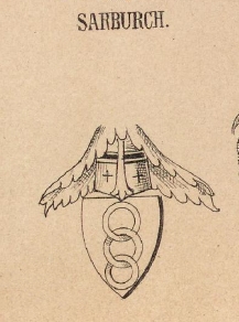Sarburch Coat of Arms / Family Crest 0