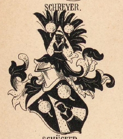Schreyer Coat of Arms / Family Crest 2