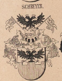 Schreyer Coat of Arms / Family Crest 0