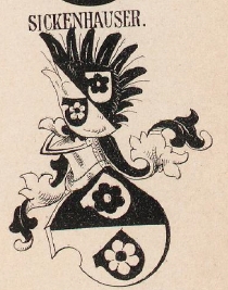 Sickenhauser Coat of Arms / Family Crest 0