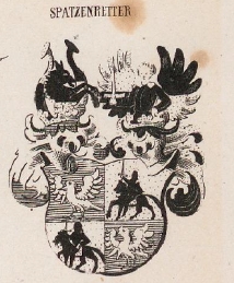 Spatzenreiter Coat of Arms / Family Crest 0