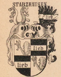 Starzhausen Coat of Arms / Family Crest 0