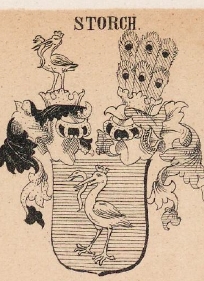 Storch Coat of Arms / Family Crest 0