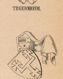 Tegernheim Coat of Arms / Family Crest 0