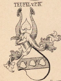 Teufel Coat of Arms / Family Crest 1