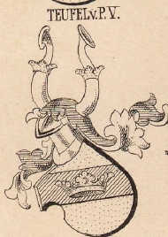 Teufel Coat of Arms / Family Crest 3