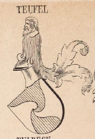 Teufel Coat of Arms / Family Crest 5