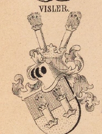Visler Coat of Arms / Family Crest 1