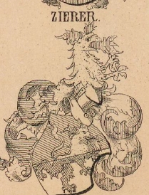 Zierer Coat of Arms / Family Crest 0