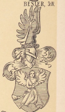 Besler Coat of Arms / Family Crest 1