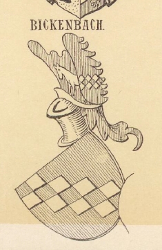 Bickenbach Coat of Arms / Family Crest 1
