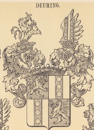 Deuring Coat of Arms / Family Crest 2