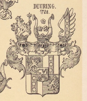 Deuring Coat of Arms / Family Crest 0