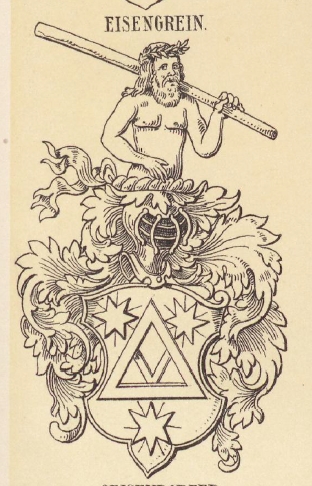 Eisengrein Coat of Arms / Family Crest 2