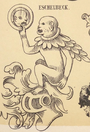 Eschelbeck Coat of Arms / Family Crest 1