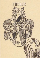 Freher Coat of Arms / Family Crest 2