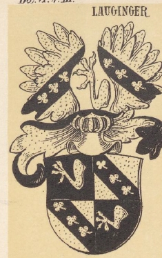 Lauginger Coat of Arms / Family Crest 2