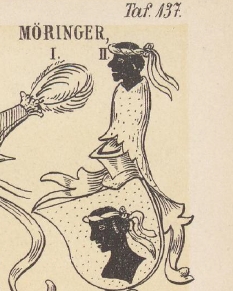 Moringer Coat of Arms / Family Crest 1