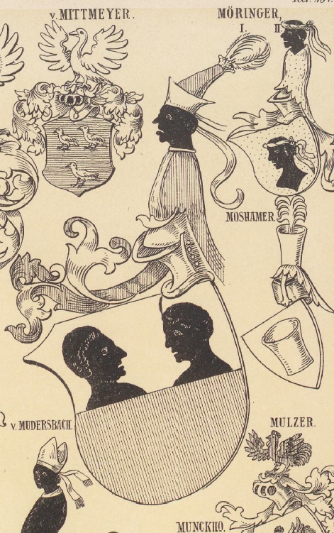 Moringer Coat of Arms / Family Crest 2