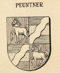 Peuntner Coat of Arms / Family Crest 2