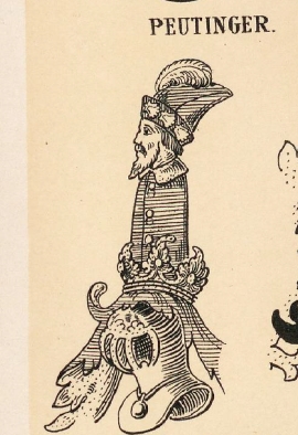 Peutinger Coat of Arms / Family Crest 1