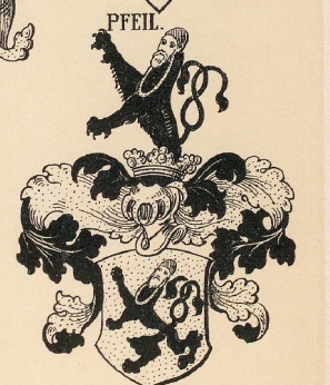 Pfeil Coat of Arms / Family Crest 1