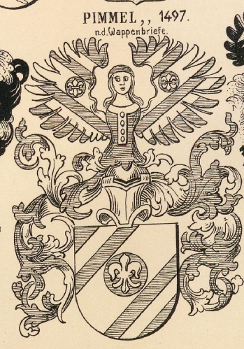 Pimmel Coat of Arms / Family Crest 1