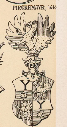 Pirckhmayr Coat of Arms / Family Crest 1