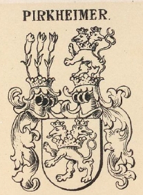 Pirkheimer Coat of Arms / Family Crest 1