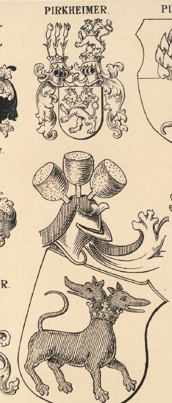 Pirkheimer Coat of Arms / Family Crest 3