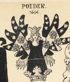 Poeder Coat of Arms / Family Crest 1