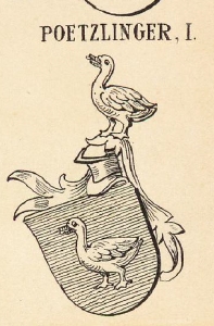 Poetzlinger Coat of Arms / Family Crest 0