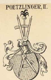 Poetzlinger Coat of Arms / Family Crest 1