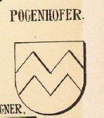 Pogenhofer Coat of Arms / Family Crest 0
