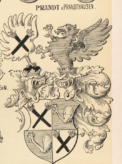 Prandt Coat of Arms / Family Crest 0