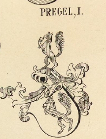 Pregel Coat of Arms / Family Crest 0