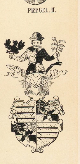 Pregel Coat of Arms / Family Crest 1