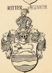 Ritter Coat of Arms / Family Crest 1