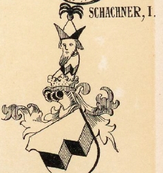 Schachner Coat of Arms / Family Crest 1