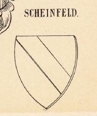 Scheinfeld Coat of Arms / Family Crest 0