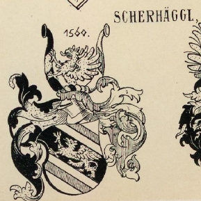 Scherhaggl Coat of Arms / Family Crest 0