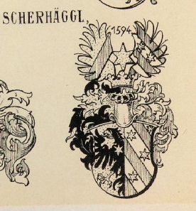 Scherhaggl Coat of Arms / Family Crest 1