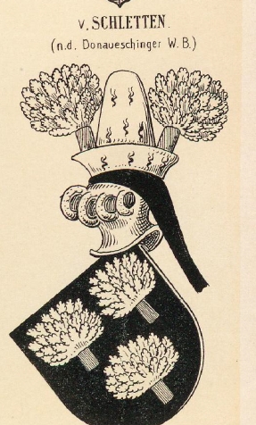 Schletten Coat of Arms / Family Crest 1