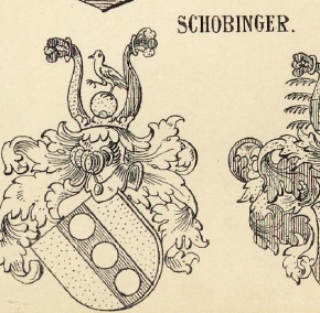 Schobinger Coat of Arms / Family Crest 1