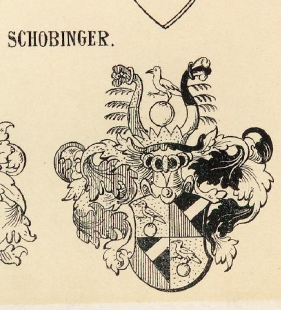 Schobinger Coat of Arms / Family Crest 2