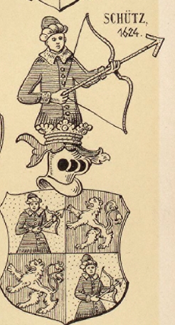 Schutz Coat of Arms / Family Crest 2